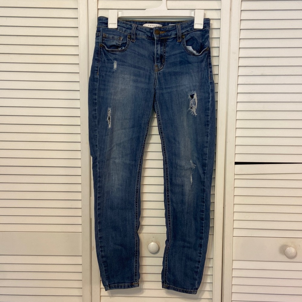 Ripped Roolee blue jeans